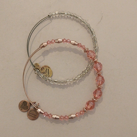 2 Alex and Ani adjustable bangles - Picture 1 of 1